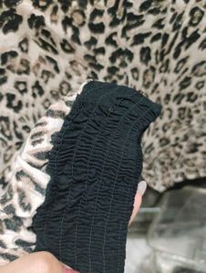 Leopard Print Cropped Pants
