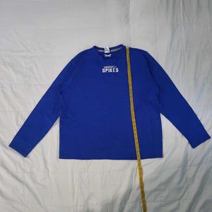 Royal Blue Spikes Athletic Longsleeve