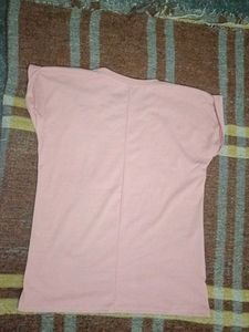 Pink Mickey Mouse Graphic T-Shirt