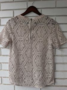 Sheer Lace Top