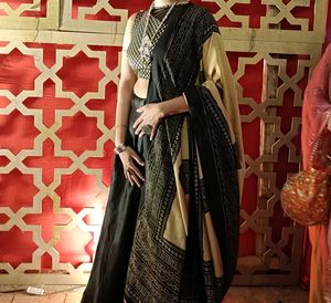 Designer Black lahenga