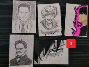 Hand made small artworks, to keep in phone back