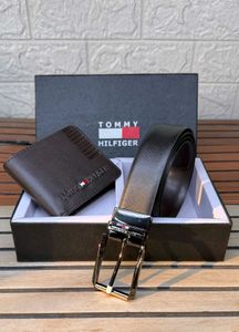 Tommy Hilfiger Belt &amp; Wallet Set
