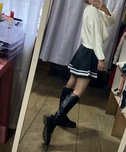 Black Knee Length Boots