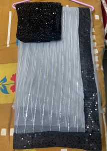 Brand New Net Saree