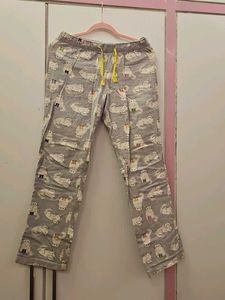 Cute Cat Print Pajama Pants