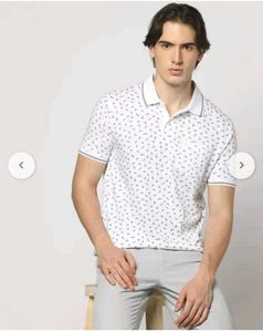 Printed Polo T-shirt.  LR-95