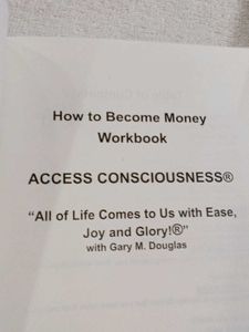 How to Become Money Workbook by Gary M. Douglas