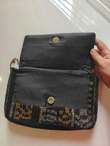 Vintage Beaded Clutch Bag