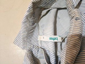 Striped &amp; print Shirt