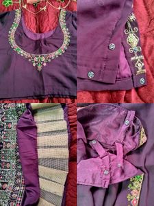 Beautiful Wine lehenga set