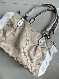 Coach Monogram Shoulder Bag