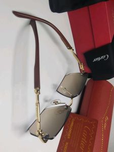 Cartier Rimless Sunglasses