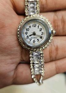 Elegant Crystal Watch