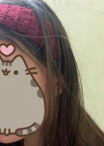 Handmade Maroon Knit Headband