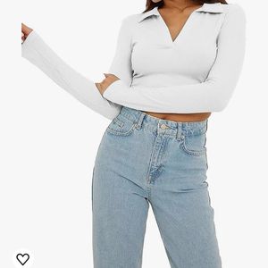 COLLARNECK WOMENS TOP