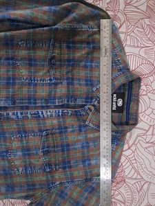 Ecko Unltd Denim washed look Button-Up Shirt