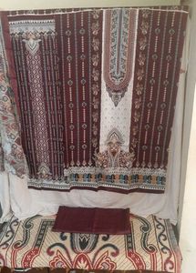 Printed pakistani Kurta Set