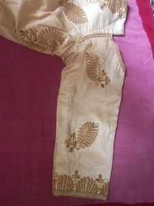 Elegant Embroidered Blouse Top....new