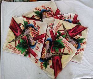 Multi Colour Printed Cushions Cover  Set 3