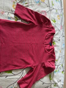 Striped Pink Top