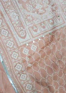 Peach Shine W Festive Kurta
