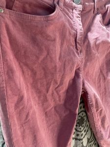 Pink Denim Slim Fit