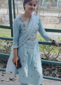 Beautiful Blue Kurta Set ( FIXED PRICE)