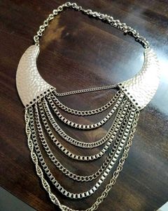 Statement Layered Chain Necklace