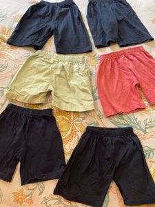 combo of 6  shorts Boys Bundl