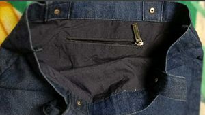 Calvin Klein Jeans Denim Tote Bag