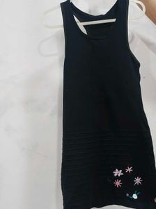 Black Floral Dress