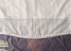 Embroidered white kurta