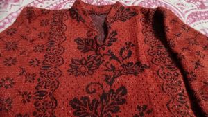Floral Knit Kurti