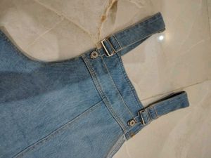 Denim dungaree