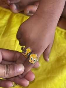 Tweety Bird Bracelet and Ring Set