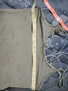 Gray Dress Adjustable Strap With Jacket Not Used