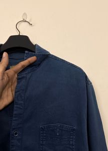 Blue Button-Down Shirt