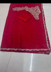 Elegant Red Ethnic Gown