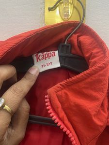 Kappa Red Hooded Jacket