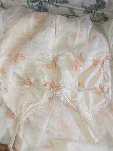 Fairycore Floral Mesh Mini Dress