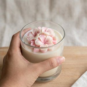 Decorative Flower Scented Candle