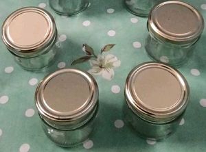 Set of Small Glass Jars 4