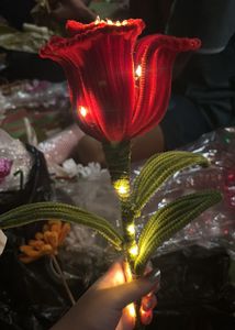 Enchanting Rose Light Decor