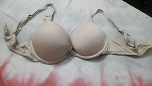 Nude Padded Underwire Bra