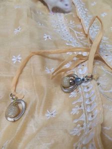 Yellow Embroidered Kurta Set