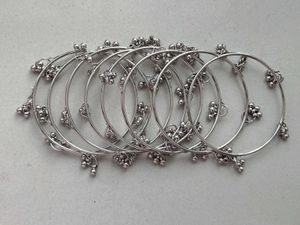 Silver Oxidised Kashmiri Bangles