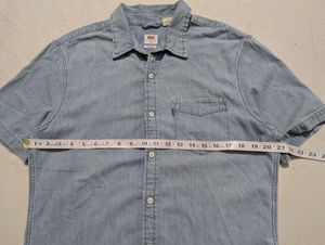Levi's Denim Short Sleeve Shirt
