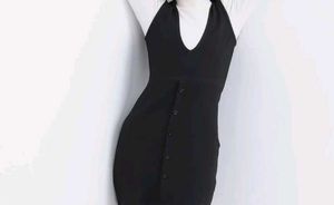 Stylish Black Mini Dress by KETCH