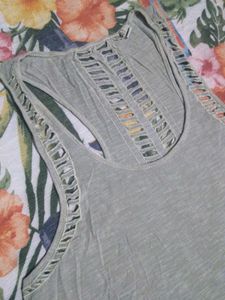 Gray Tank Top